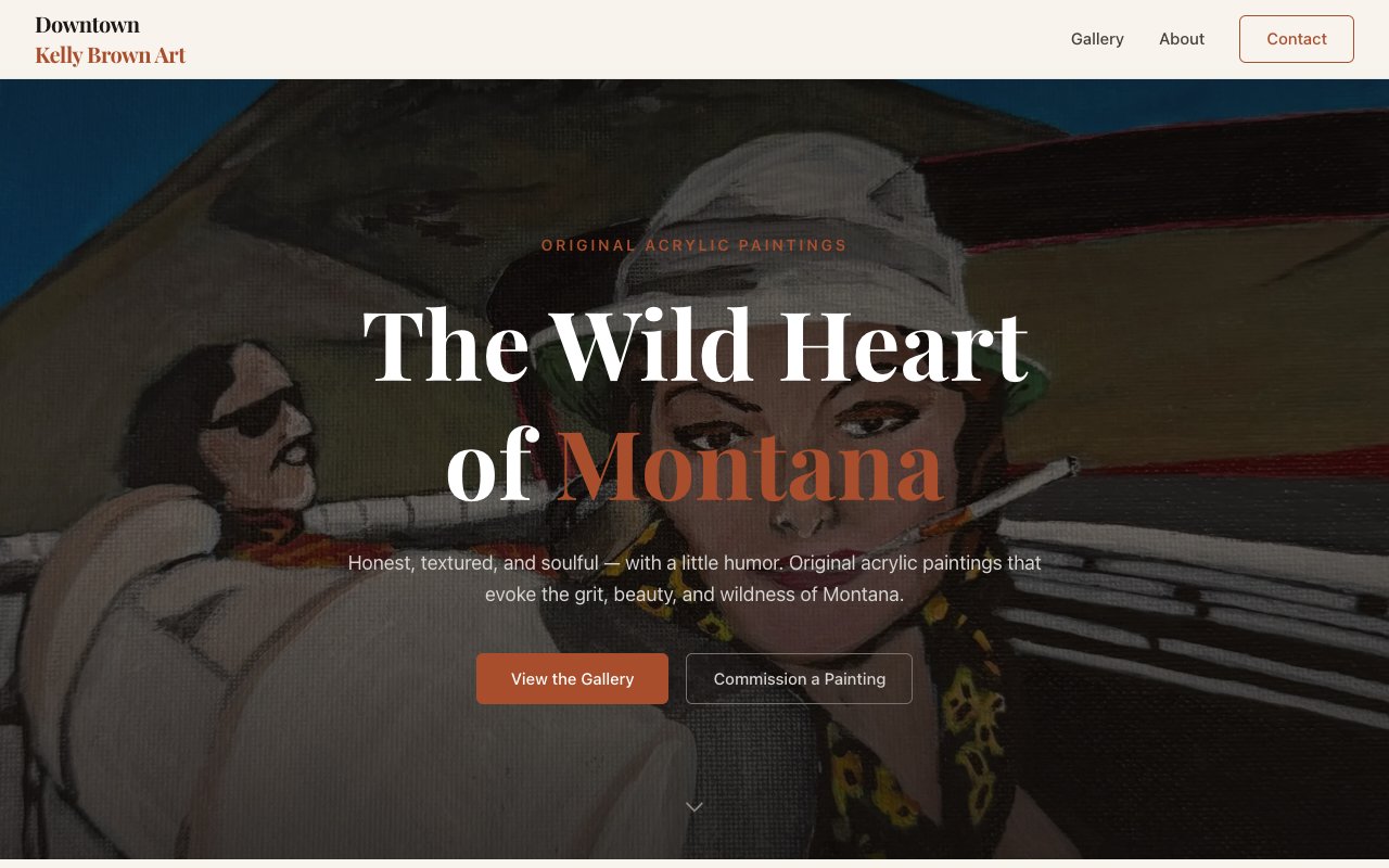 Downtown Kelly Brown screenshot